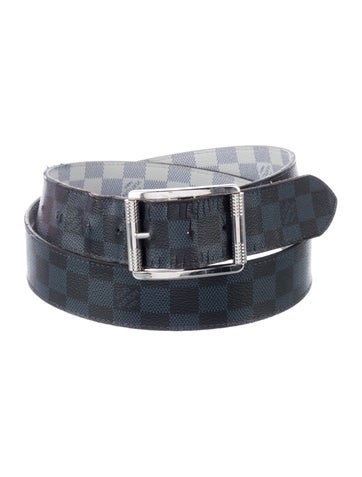 Louis Vuitton Belts 2018 Damier Cobalt Waist Belt 4XL