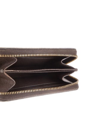 Louis Vuitton 2014 Damier Ebene Pattern Zippy Coin Purse