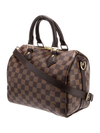 Louis Vuitton Damier Ebene Speedy Bandouliere 25