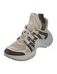 Louis Vuitton Nylon Printed Chunky Sneakers