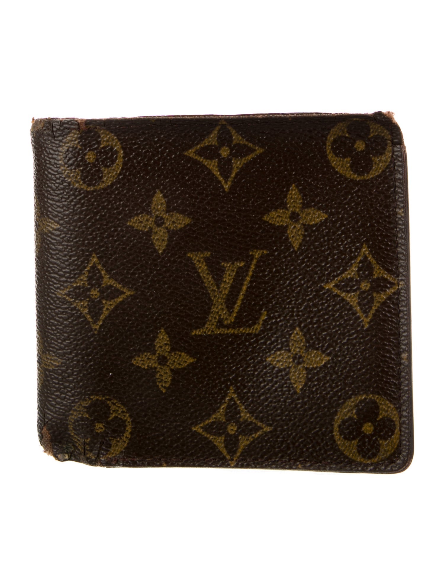 Louis Vuitton LV Monogram Coated Canvas Multiple Wallet