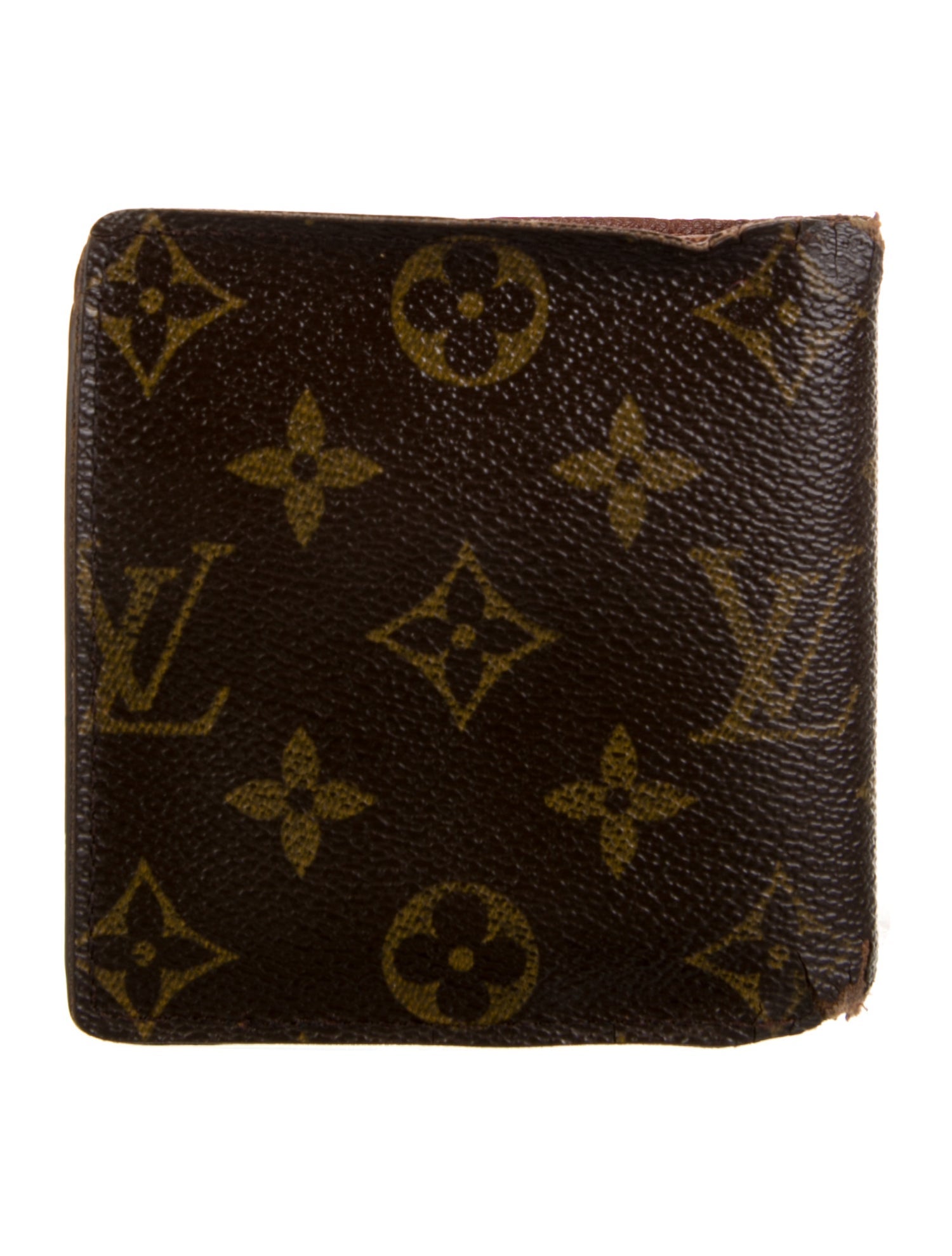 Louis Vuitton LV Monogram Coated Canvas Multiple Wallet