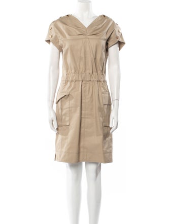 Louis Vuitton Vintage Knee-Length Dress