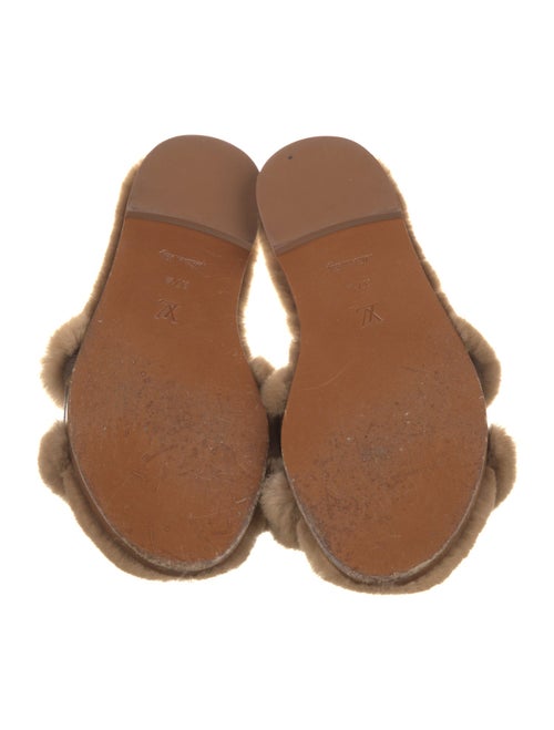 Louis Vuitton Monogram Pattern Slides