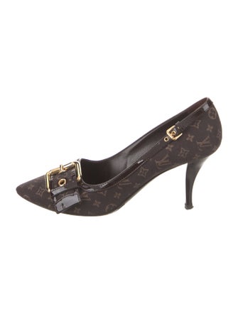 Louis Vuitton LV Monogram Canvas Pumps