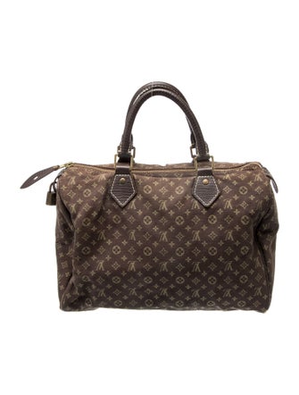 Louis Vuitton Monogram Mini Lin Speedy 30