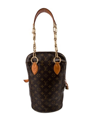 Louis Vuitton Shoulder Bags Monogram x Karl Lagerfeld Iconoclasts Punching Bag Mini
