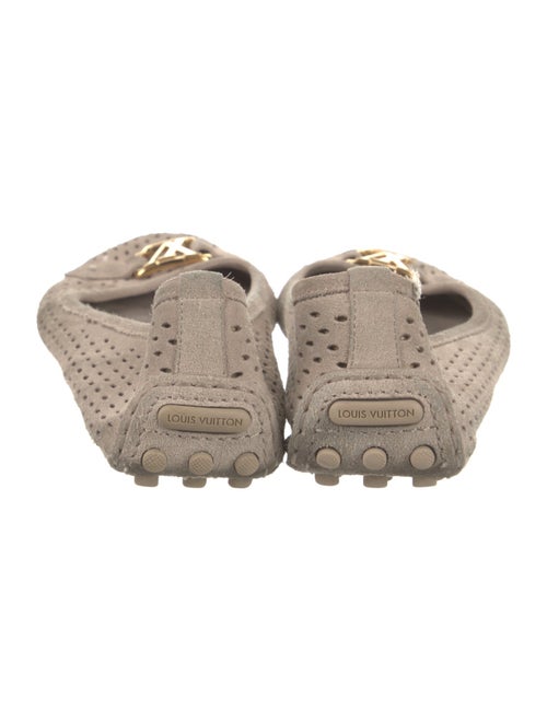 Louis Vuitton Suede Ballet Flats