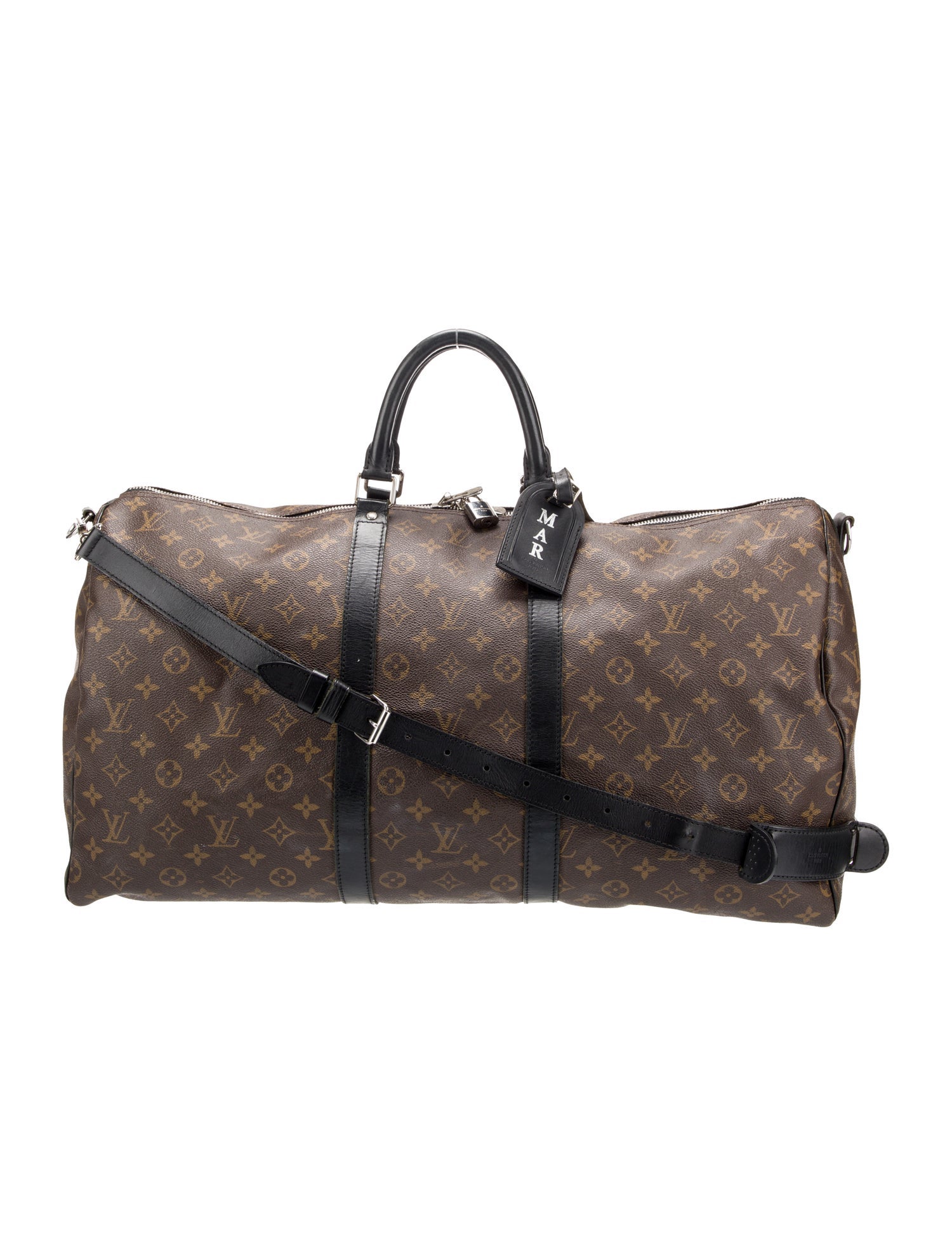 Louis Vuitton Monogram Keepall Bandouliere 55