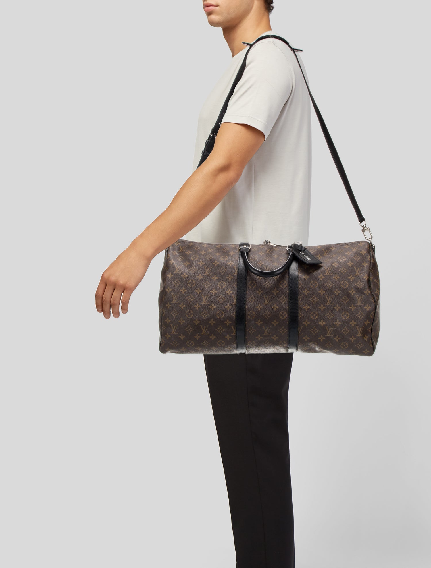 Louis Vuitton Monogram Keepall Bandouliere 55