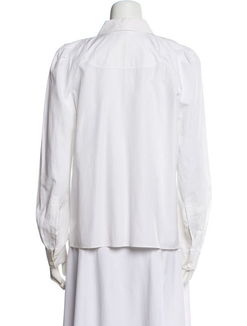 Louis Vuitton Long Sleeve Button-Up Top