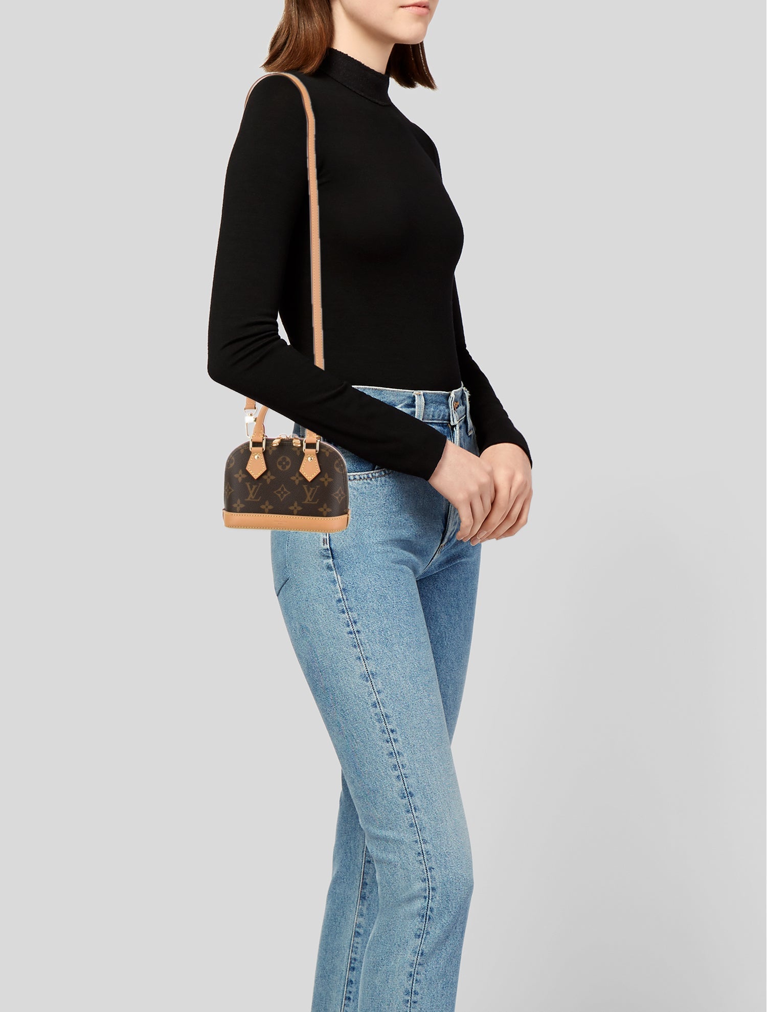 Louis Vuitton LV Monogram Alma Nano