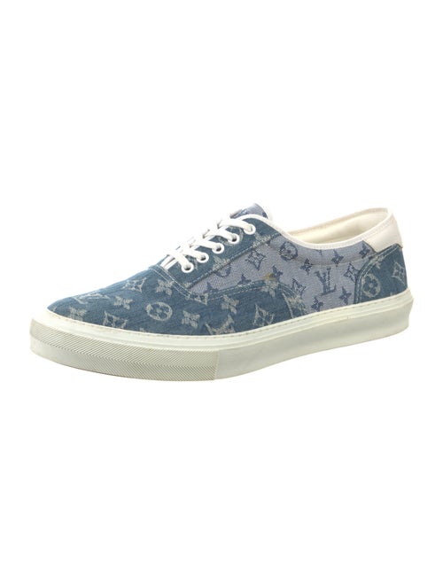 Louis Vuitton Denim Printed Sneakers