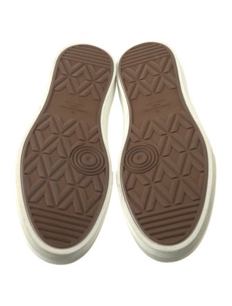 Louis Vuitton Denim Printed Sneakers