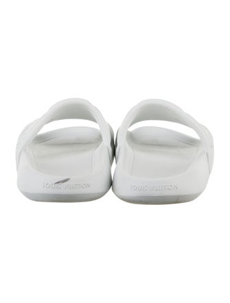 Louis Vuitton LV Monogram Rubber Slides