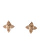Louis Vuitton 18K Diamond Idyll Blossom Stud Earrings