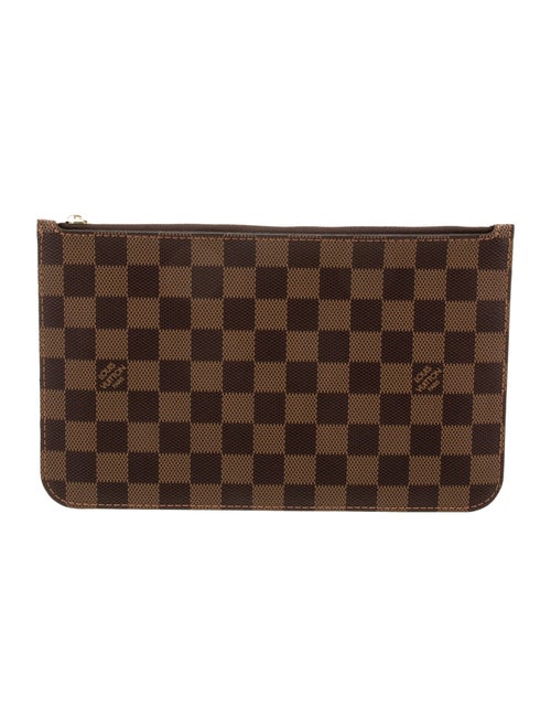 Louis Vuitton Damier Ebene Neverfull Pouch