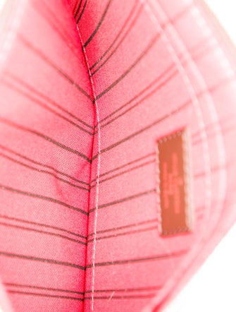 Louis Vuitton Damier Ebene Neverfull Pouch