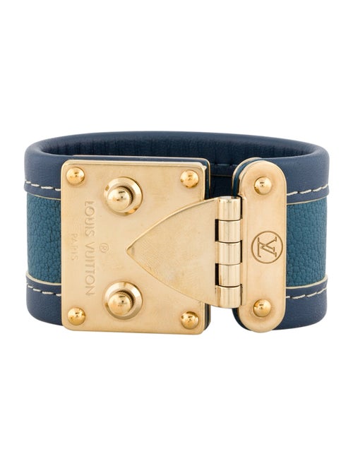 Louis Vuitton Leather Murakami Monogram Bracelet