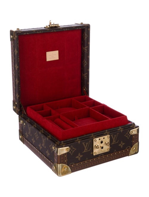 Louis Vuitton Monogram Coffret Joaillerie Jewelry Box
