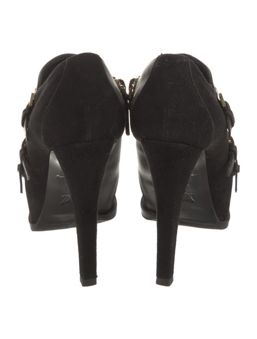 Louis Vuitton LV Monogram Suede Pumps