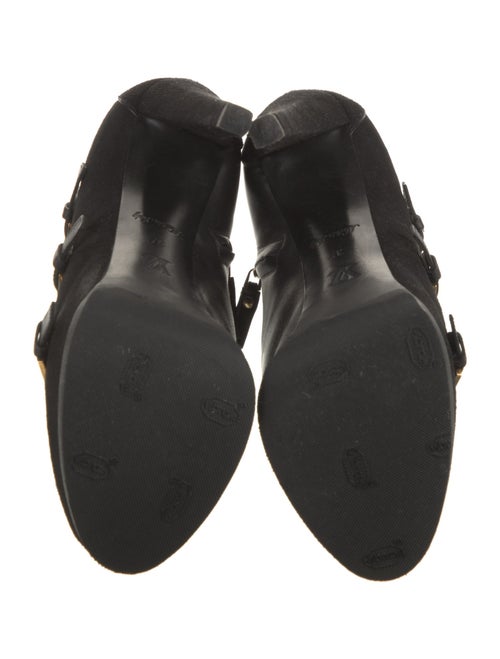 Louis Vuitton LV Monogram Suede Pumps