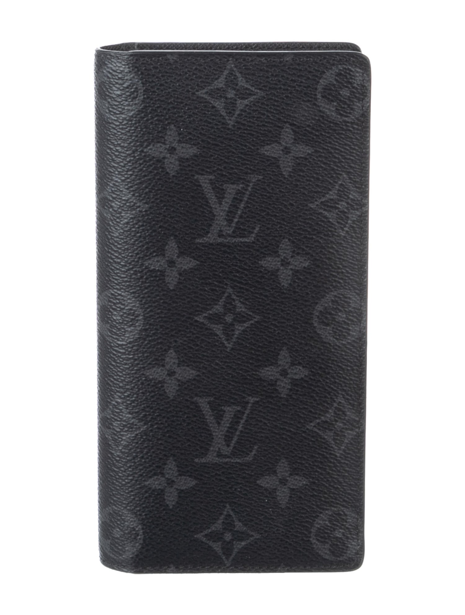 Louis Vuitton 2017 Monogram Eclipse Brazza Wallet