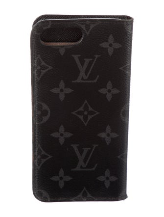 Louis Vuitton LV Monogram Eclipse iPhone 7 Plus Case