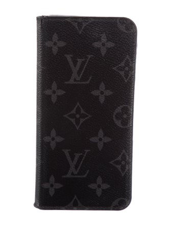 Louis Vuitton LV Monogram Eclipse iPhone 7 Plus Case
