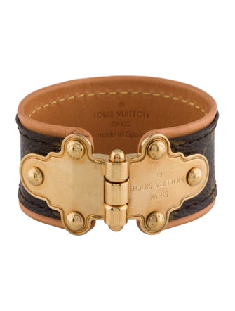 Louis Vuitton Canvas Save It Bracelet
