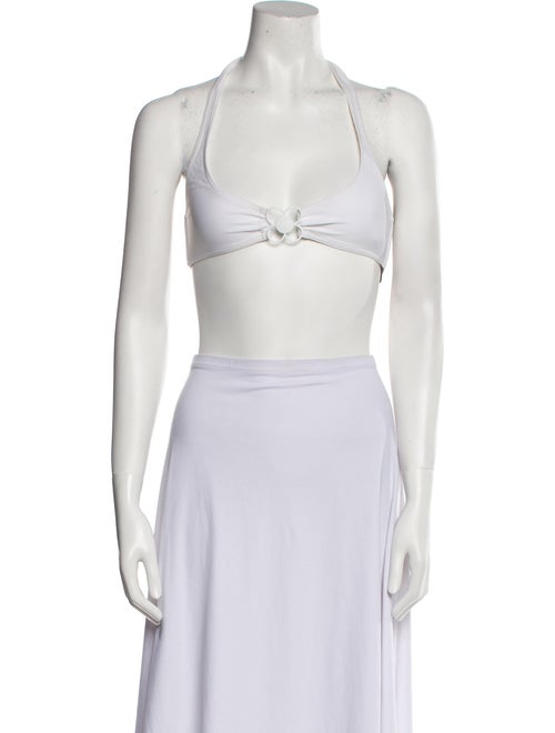 Louis Vuitton 2009 Square Neckline Crop Top