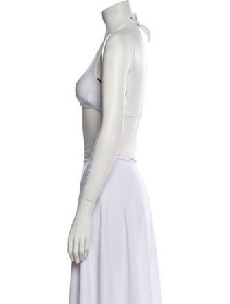 Louis Vuitton 2009 Square Neckline Crop Top