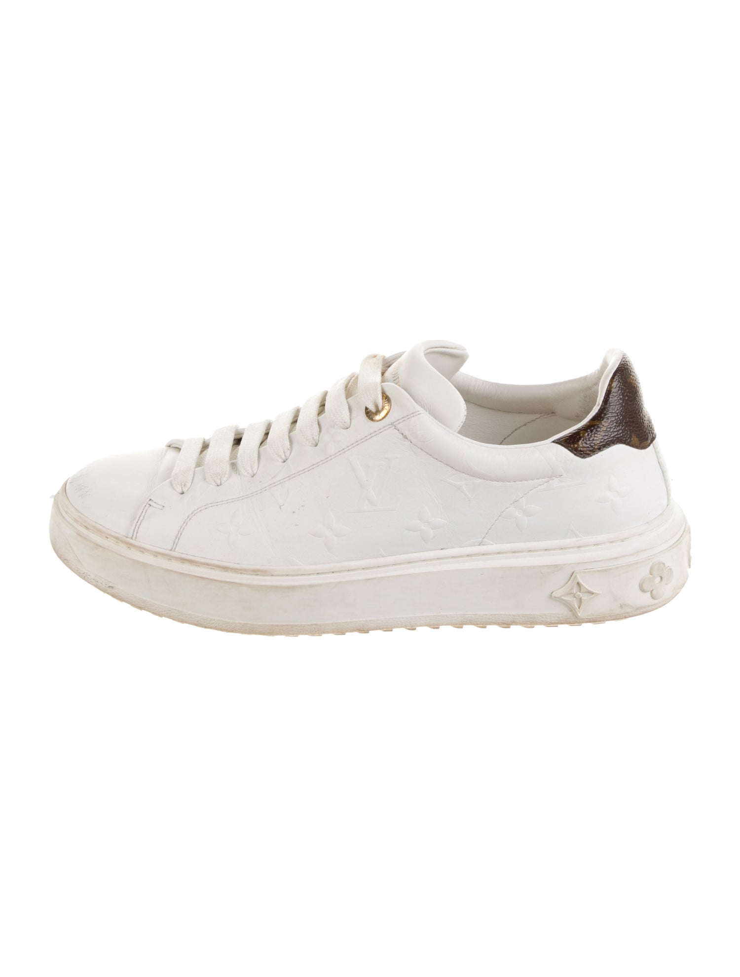 Louis Vuitton LV Monogram Leather Sneakers