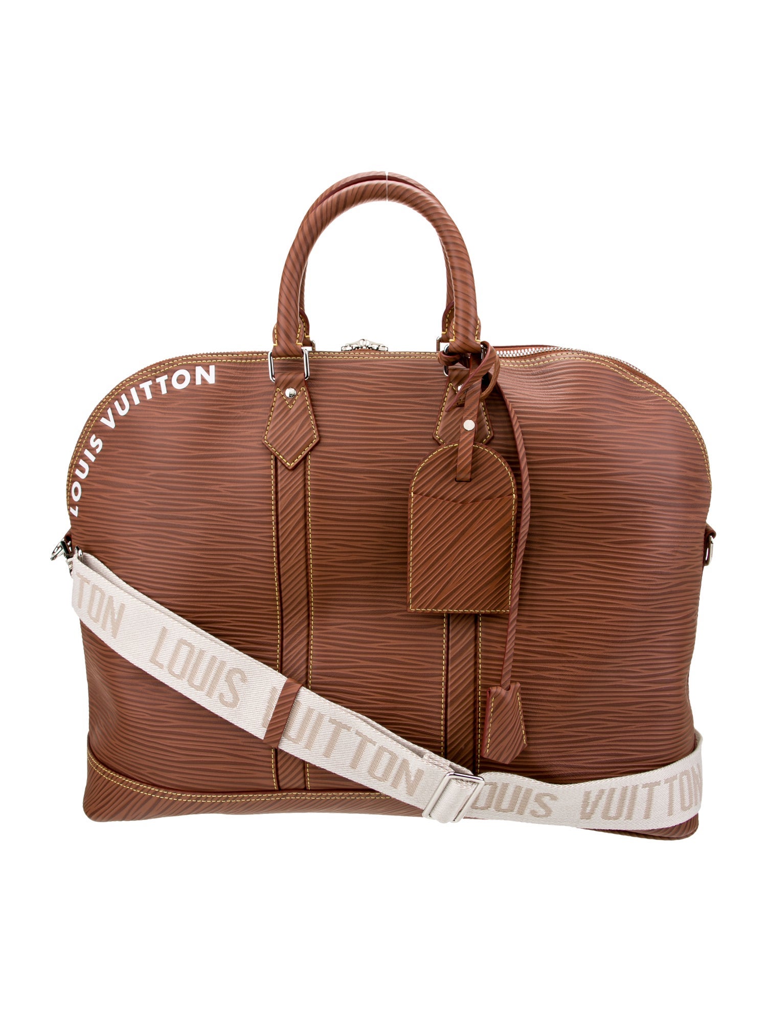 Louis Vuitton Leather Alma Travel GM