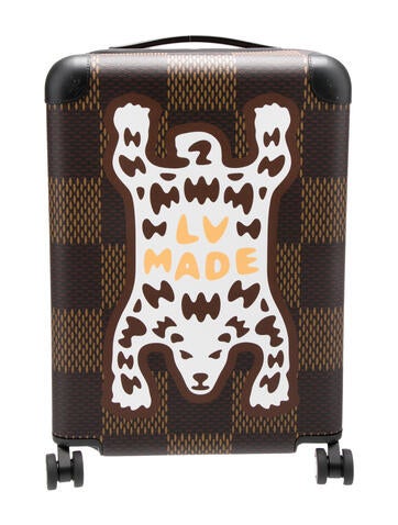 Louis Vuitton Suitcases x Nigo Damier Ebene Giant Horizon 55