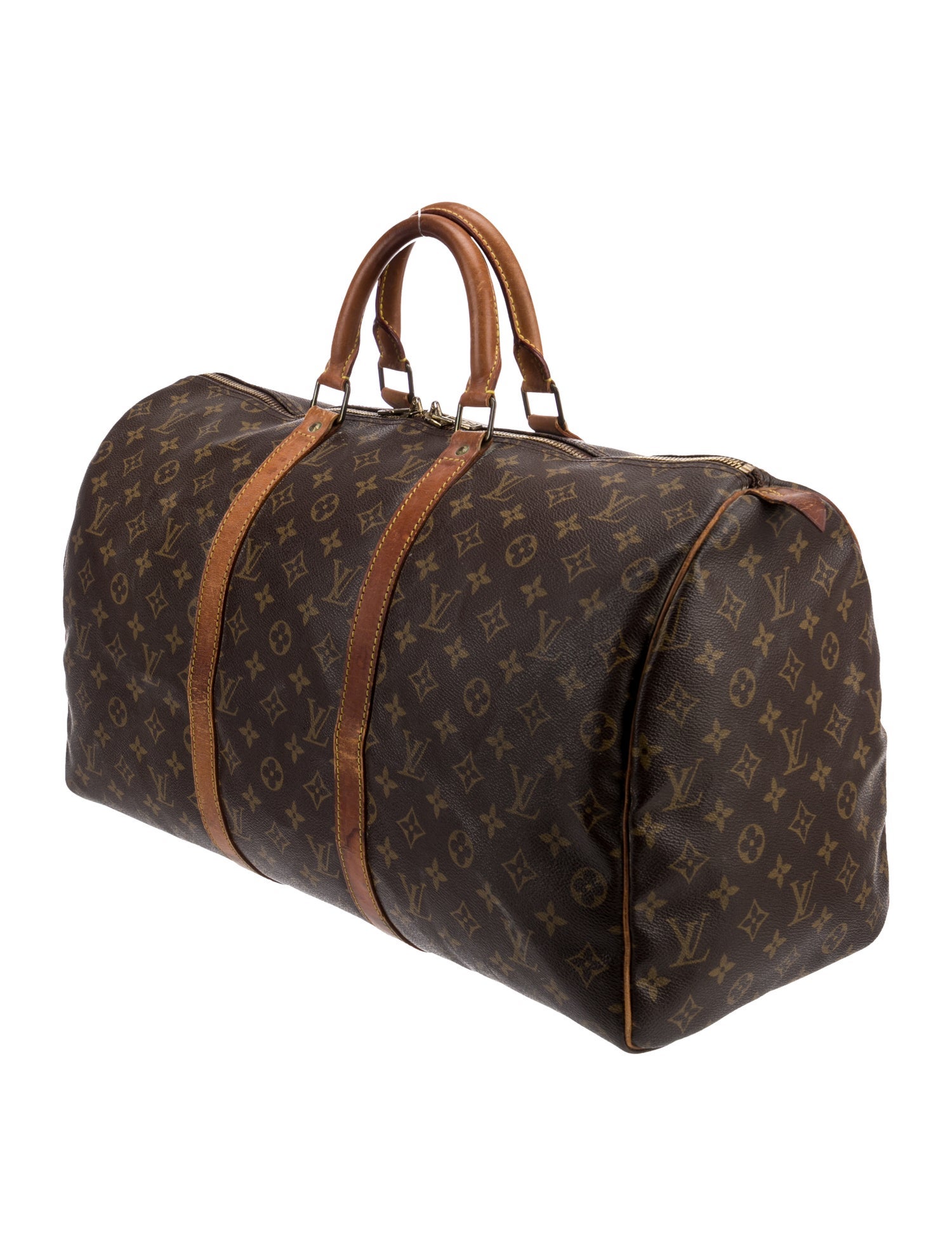 Louis Vuitton LV Monogram Keepall 50 Vintage