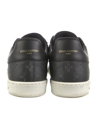 Louis Vuitton LV Monogram Leather Trim Embellishment Sneakers