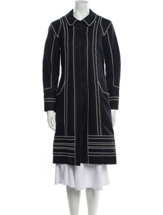 Louis Vuitton Late 1990's - Early 2000's Linen Coat