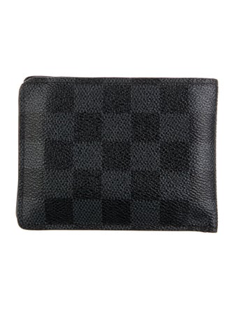 Louis Vuitton Damier Graphite Pattern Coated Canvas Bifold Wallet