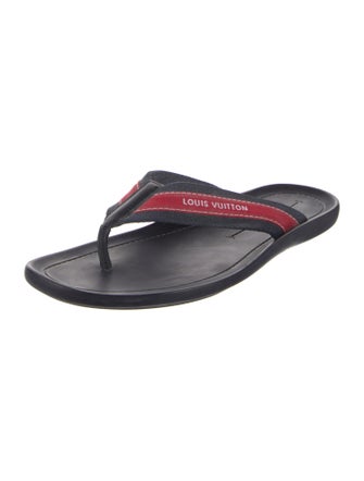 Louis Vuitton LV Monogram Canvas Flip Flops