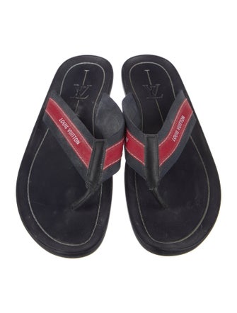 Louis Vuitton LV Monogram Canvas Flip Flops
