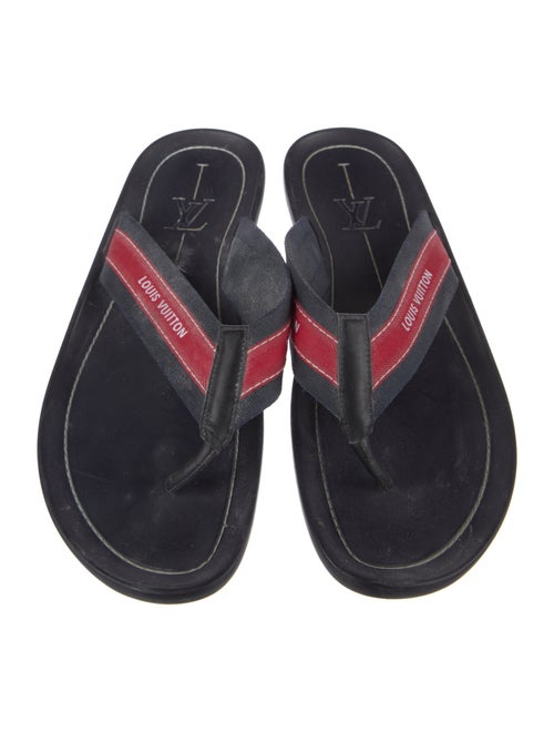 Louis Vuitton LV Monogram Canvas Flip Flops