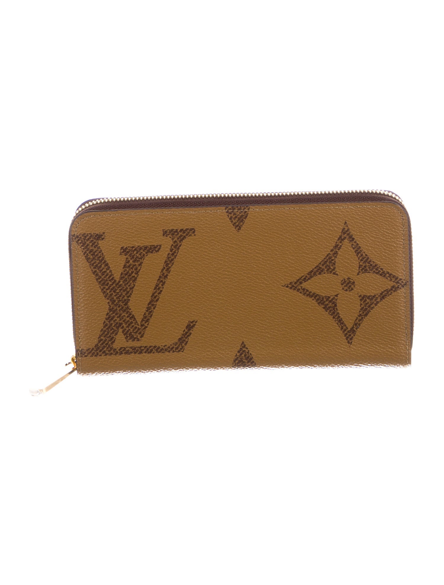 Louis Vuitton Monogram Giant Pattern Coated Canvas Zippy Wallet