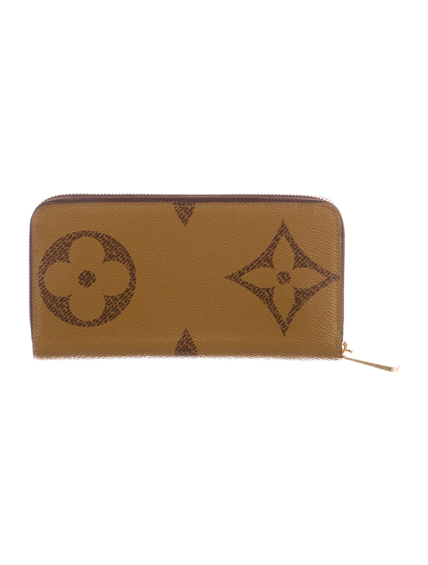 Louis Vuitton Monogram Giant Pattern Coated Canvas Zippy Wallet