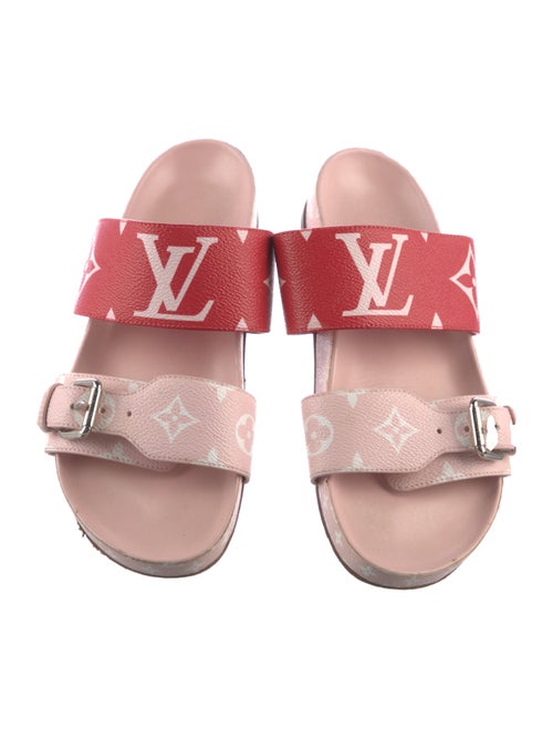 Louis Vuitton LV Monogram Canvas Slides