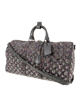 Louis Vuitton Wool Keepall 50