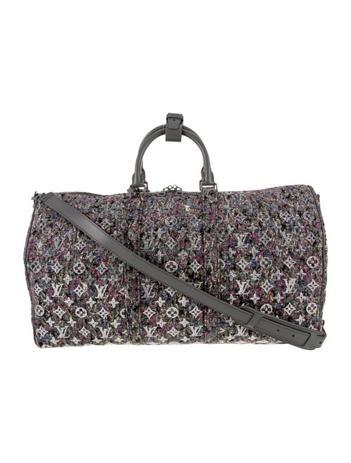 Louis Vuitton Wool Keepall 50