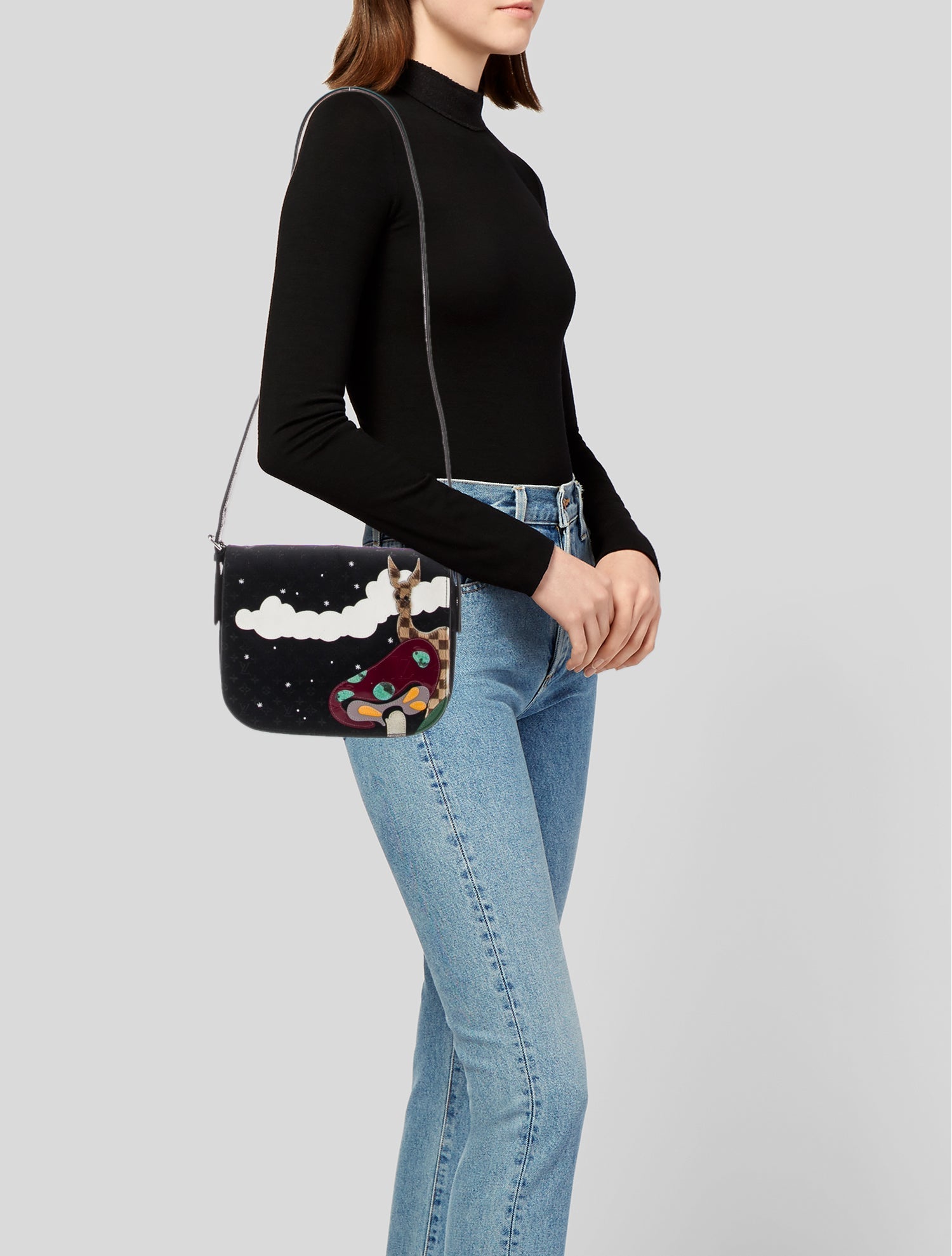 Louis Vuitton LV Monogram Musette Conte de Fees Vintage