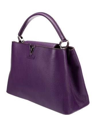 Louis Vuitton Taurillon Leather Capucines PM