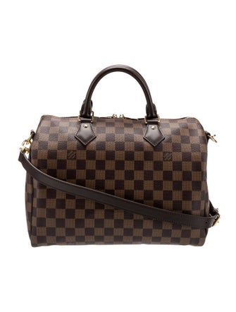 Louis Vuitton Damier Ebene Speedy Bandouliere 30
